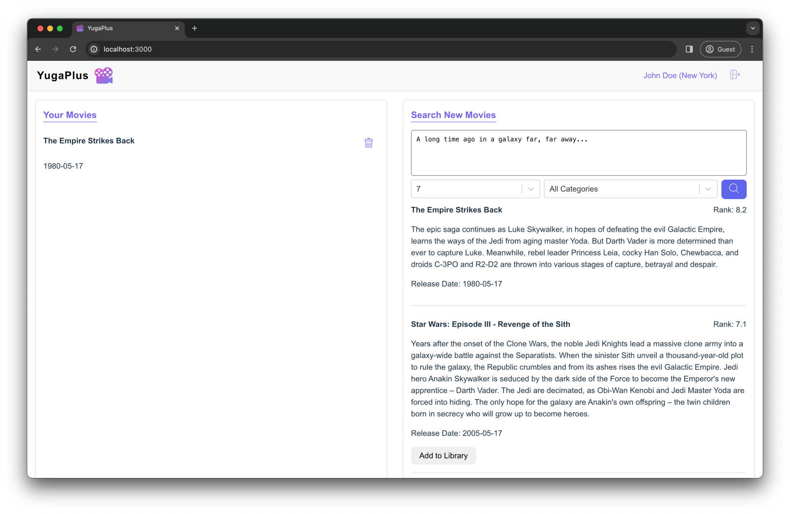 US East Similarity Search Library US East Similarity Search Library